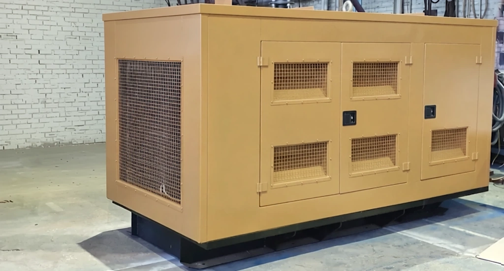 Дизель-генератор ЭТРО 250 квт в кожухе двигатель Yuchai