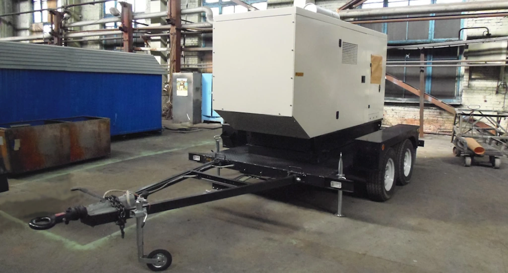 Передвижная электростанция на прицепе в кожухе Передвижная электростанция 160 квт на прицепе в кожухе